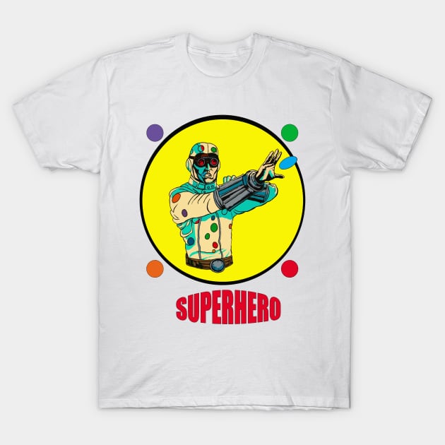 Polka-dot Man is a superhero T-Shirt by Wonder design